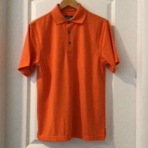 Grand Slam Performance Golf Polo Shirt Men's Sz S Orange LIKE NEW